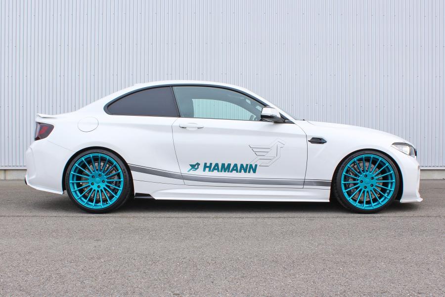  BMW M2 Coupe on Blue Wheels by Hamann 2016 года  (фото 3 из 18)
